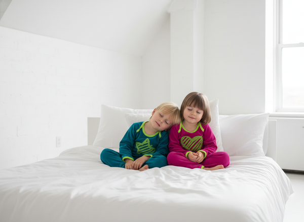 Sister Fruit Boys Neon Velour PJ Teal