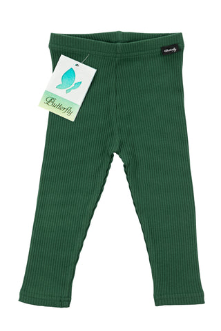 Buy green Butterfly Infant &amp; Toddler Ribbed  Leggings Heavyweight