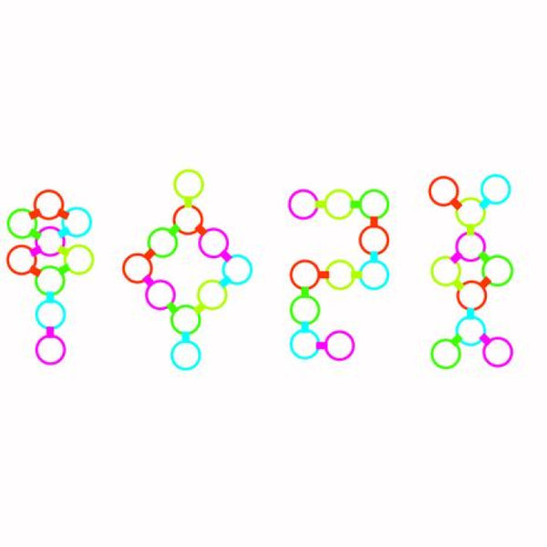 Hopscotch rings 10pc