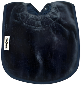 Buy navy Silly Billyz Large Towel Bib