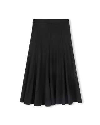 Mallory And Merlot Girls Mood Wool Paneled Skirt Black