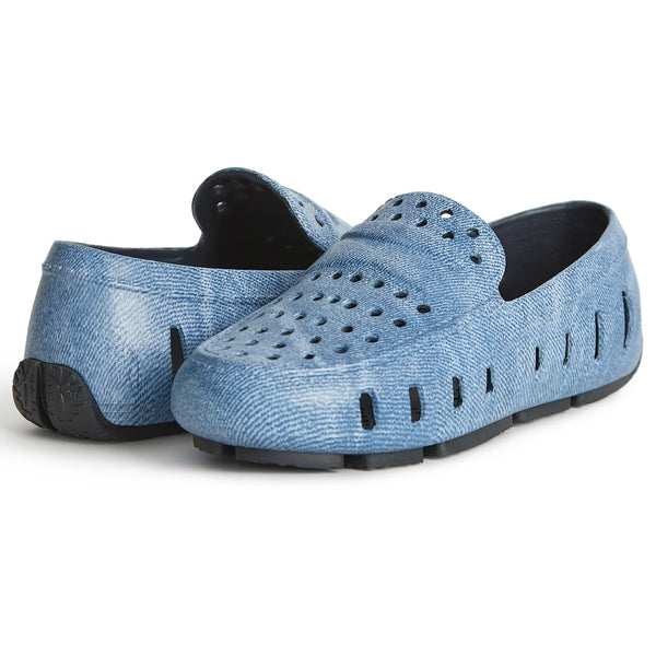 Floafers Kids Shoes Blue Denim