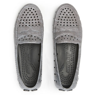 Floafers Women Shoes Black Denim