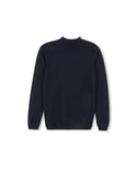 Lilou Girls Fine Flat Knit Mock Neck