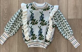 Lilou Girls Rambo Sweater Multi