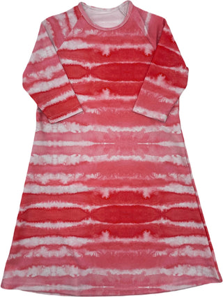 Best Frendz Girls Pink Watercolor Swim Dress