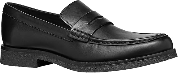 Geox UOMO Men Black Slipon Shoes