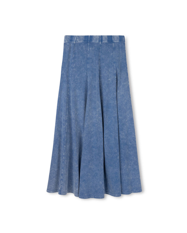 Cabana Girls Mineral Wash Paneled Midi Skirt