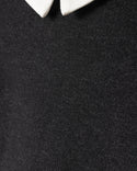 One Child Baby Boy Gilt Knit Set Charcoal