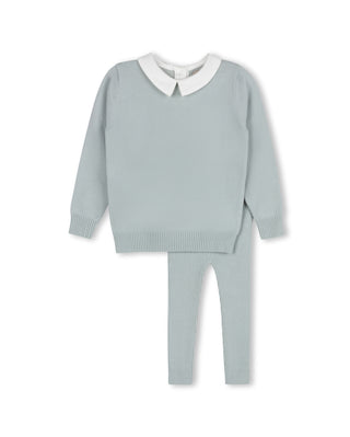 One Child Baby Boy Gilt Knit Set Mint