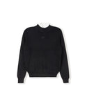 Mallory And Merlot Girls Marley Ruffle Knit Mock Neck