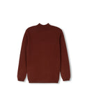 Lilou Girls Fine Flat Knit Mock Neck