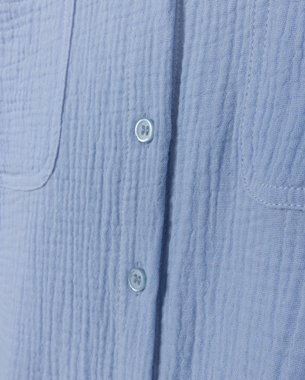 Vibe Girls Ropo Gauze Blouse White