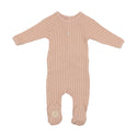 Mon Tresor Baby Cable Knit Layette Set Blush