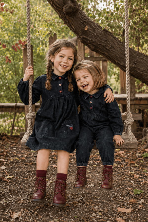 Dinky Girls Becky Dress Black