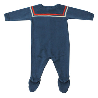 Dr. Kid Baby Knitted Overall Indigo
