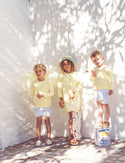 Kix Boys Raw Edge Sweatshirt Lemon
