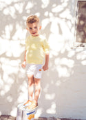 Kix Boys Raw Edge Sweatshirt Lemon