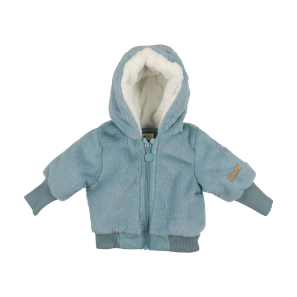 Mon Tresor Baby Fur-Get-Me-Not Jacket Blue
