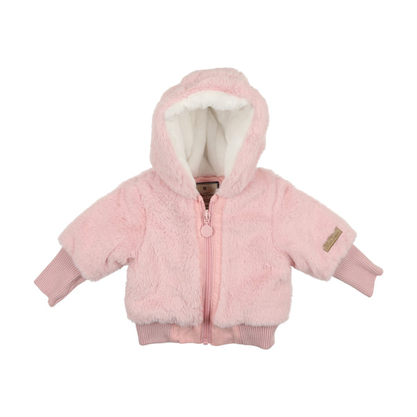 Mon Tresor Baby Fur-Get-Me-Not Jacket Pink