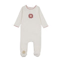 Mon Tresor Baby Geo-Floral Layette Set Ivory & Rose