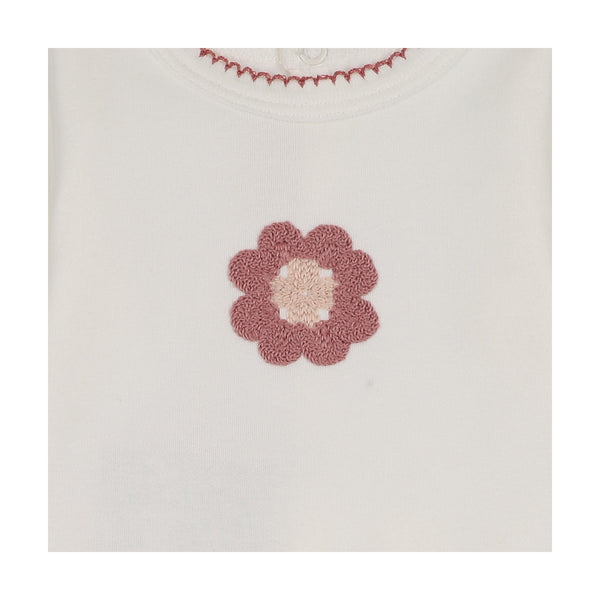 Mon Tresor Baby Geo-Floral Layette Set Ivory & Rose