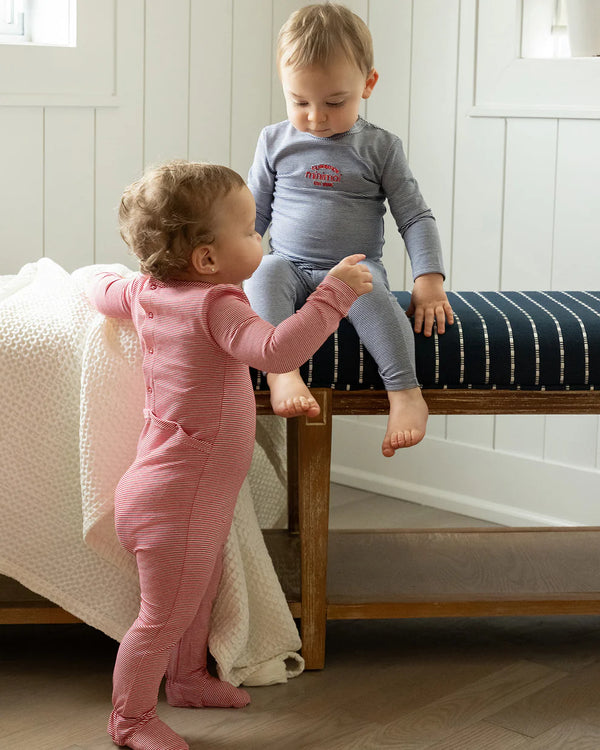 Minimoi Boys Generation 2 Pc Pajama Set Navy