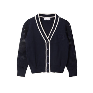 Dinky Boys Buttoned Sweater Blue/White