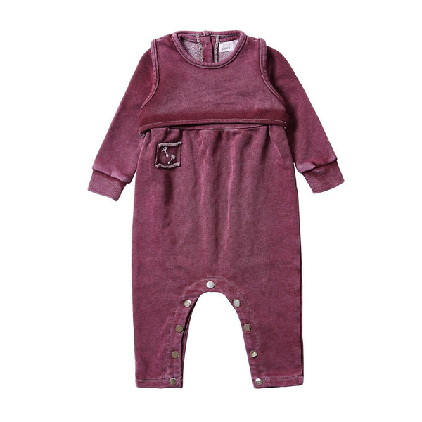 Dinky Baby Overall Wine