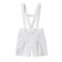 Dinky Boys Julie Suspender White