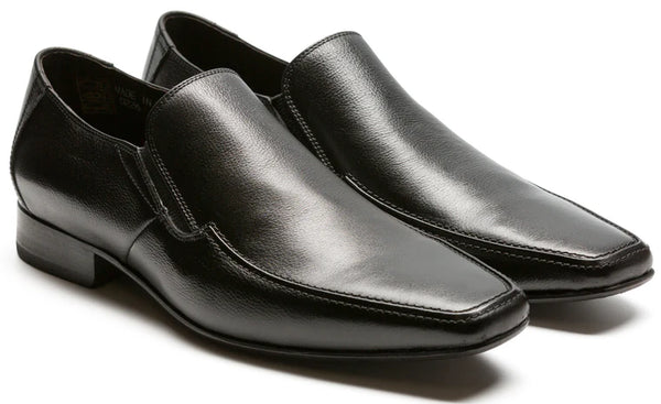 Alfredo Mens Black Leather Shoe
