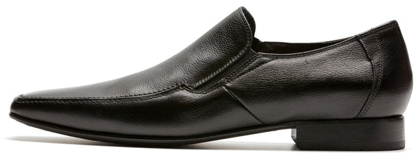 Alfredo Mens Black Leather Shoe