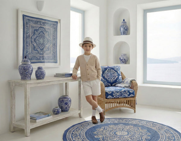 Dinky Boys Julie Suspender White