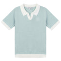 Blumint Boys Crochet Knit Top Mint