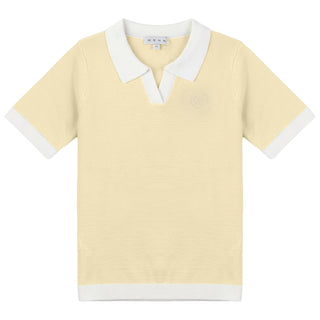 Blumint Boys Crochet Knit Top Yellow