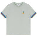 Kix Boys Embroidered Pineapples T-Shirt Seaform