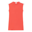 Kix Girls Printed Ribbon Detail Dress Cayenne