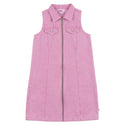 Kix Girls Pink Denim Jumper