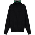 Kix Teens Logo Detail Turtleneck Black