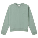 Kix Girls Logo Embroidered Sweatshirt Mint