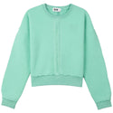 Kix Girls Raw Edged Sweatshirt Mint