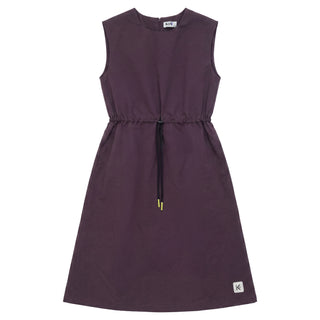 Kix Teens Drawstring Waist Dress Burgundy