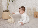 Mon Tresor Baby Look Of Lace Layette Set Ivory