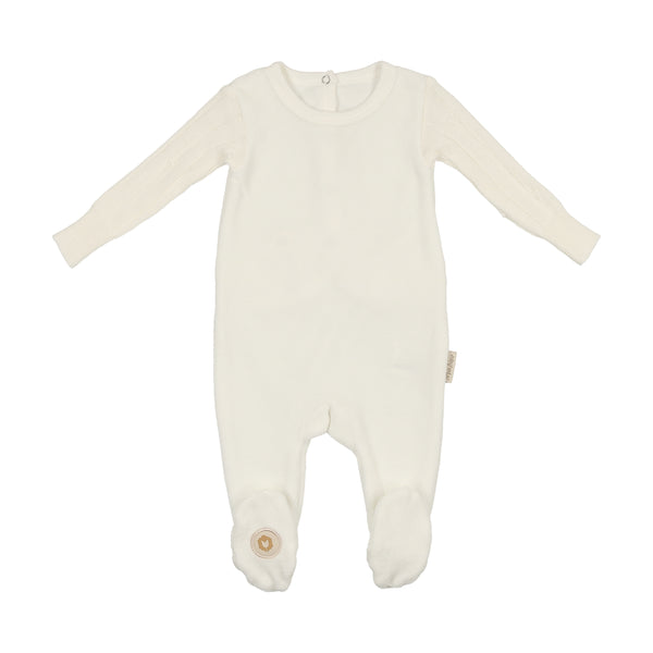 Mon Tresor Baby Luxe Texture Layette Set Ivory