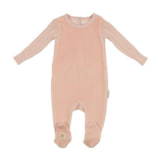 Mon Tresor Baby Luxe Texture Layette Set Pink Whip