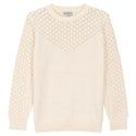 Blumint Boys Bubble Knit Sweater Cream