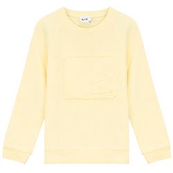 Kix Boys Raw Edge Sweatshirt Lemon