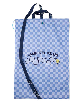 Memoi Camp Smile Laundry Bag Blue
