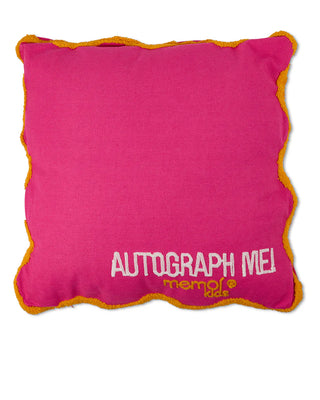 MeMoi Camp Tastic Autograph Pillow Hot Pink