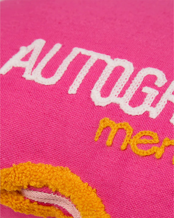 MeMoi Camp Tastic Autograph Pillow Hot Pink
